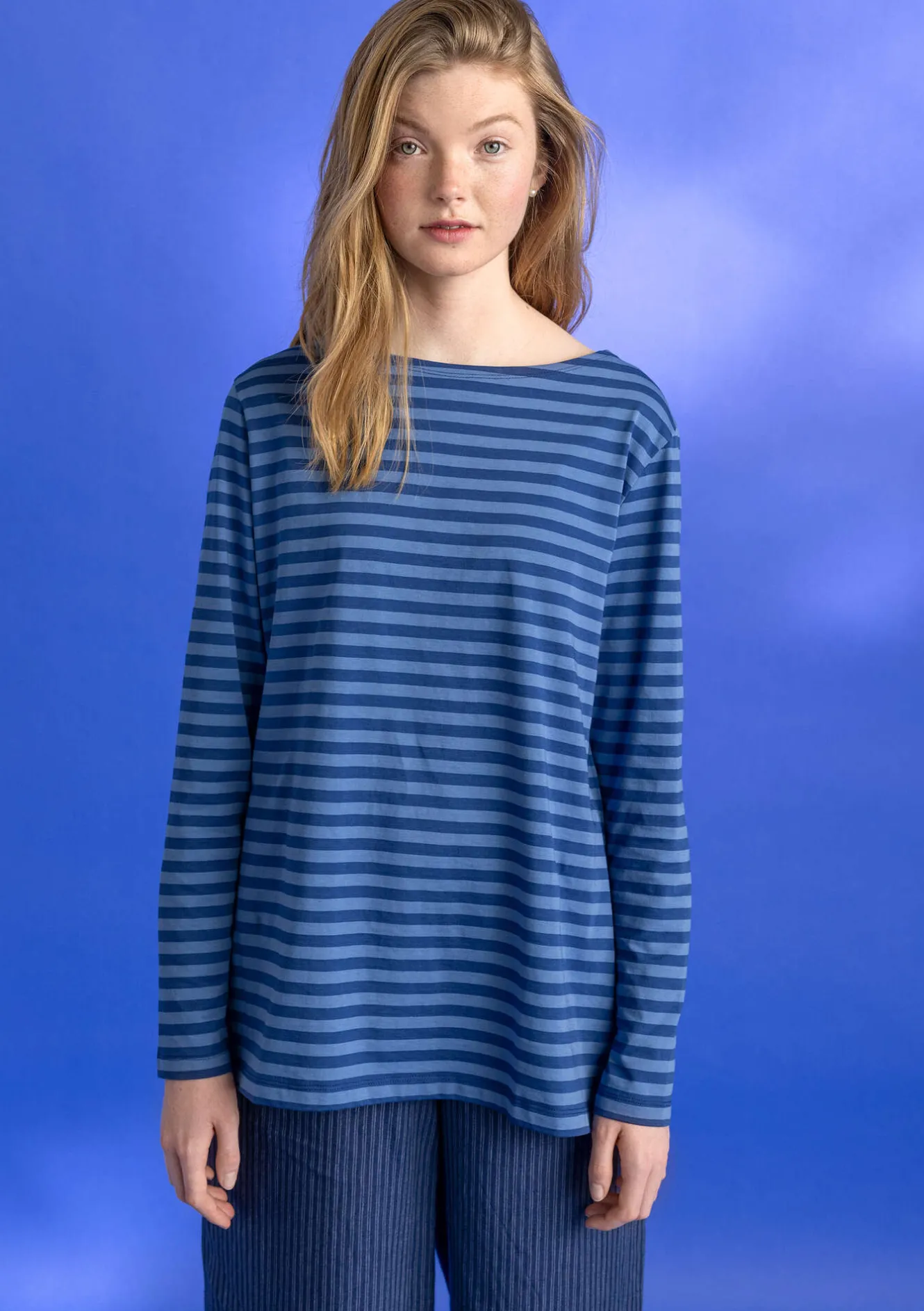 Gudrun Sjödén Basic-Streifenshirt aus Bio-Baumwolle