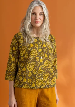 Gudrun Sjödén Bluse „Hedda“ aus Bio-Baumwollgewebe