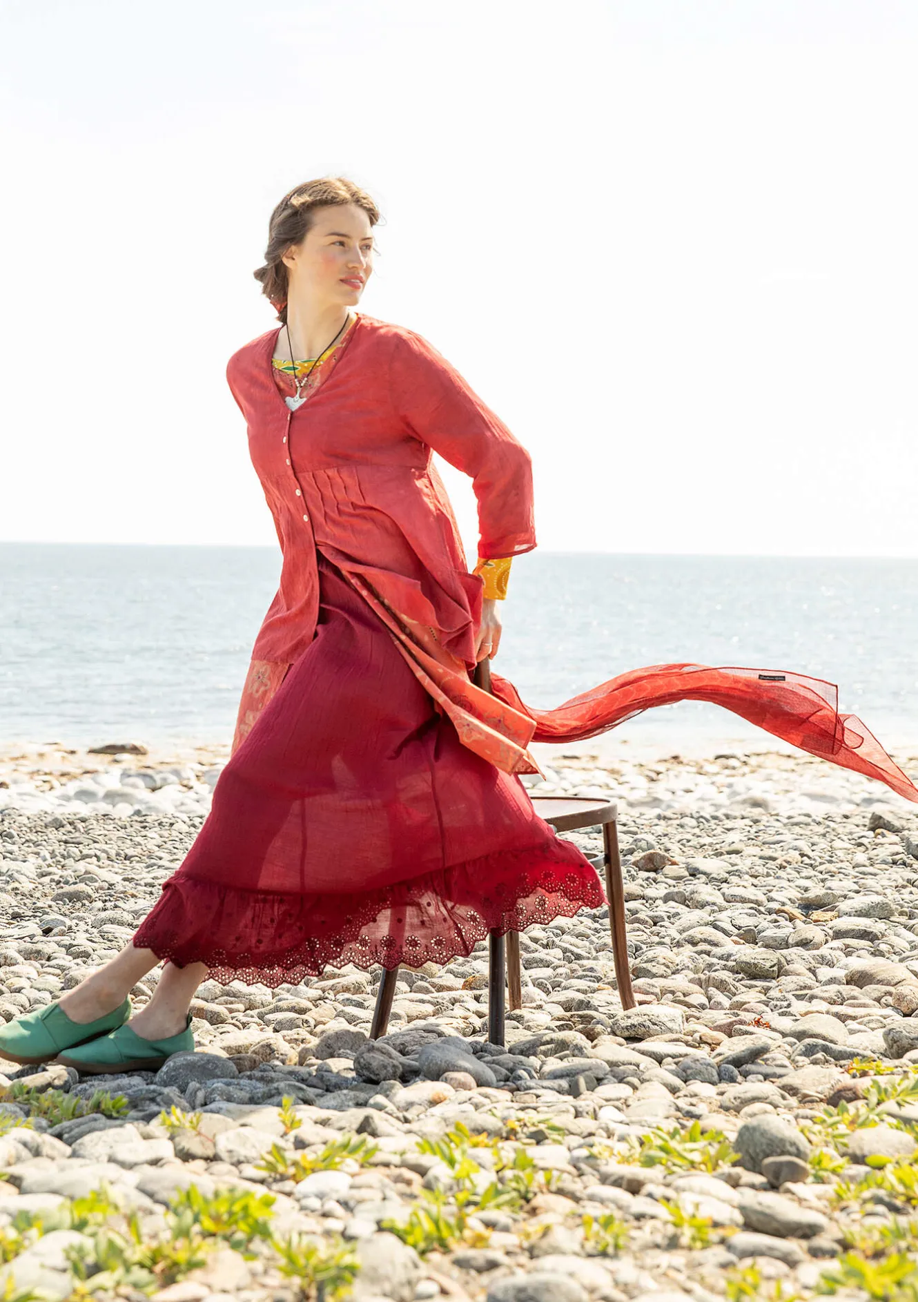 Gudrun Sjödén Bluse „Samira“ aus Bio-Baumwolle
