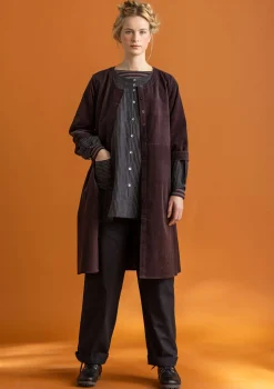 Gudrun Sjödén Cordkleid aus Bio-Baumwolle/Elasthan