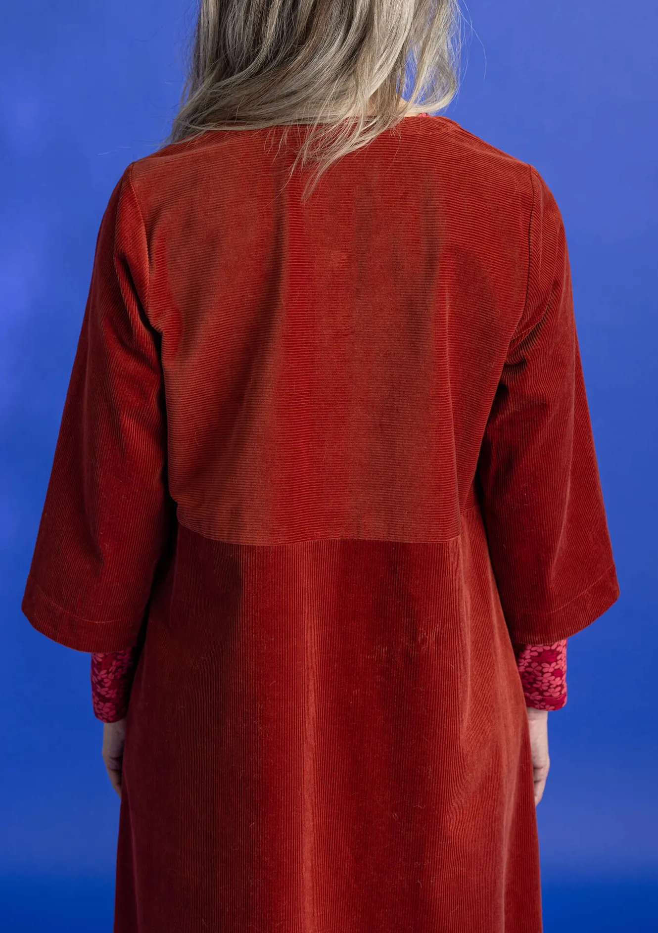 Gudrun Sjödén Cordkleid aus Bio-Baumwolle/Elasthan