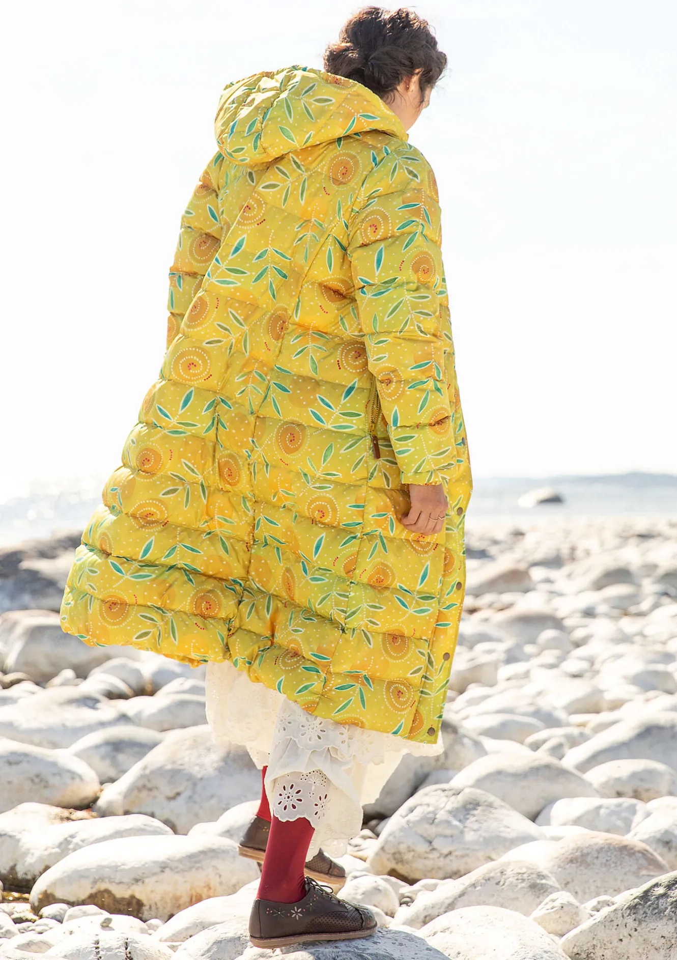 Gudrun Sjödén Daunenmantel „Bhumika“ aus Recycling-Polyester/Daunen
