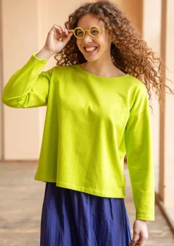 Gudrun Sjödén Einfarbiges Shirt aus Bio-Baumwolle