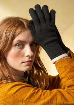 Gudrun Sjödén Fingerhandschuhe aus Lammwolle