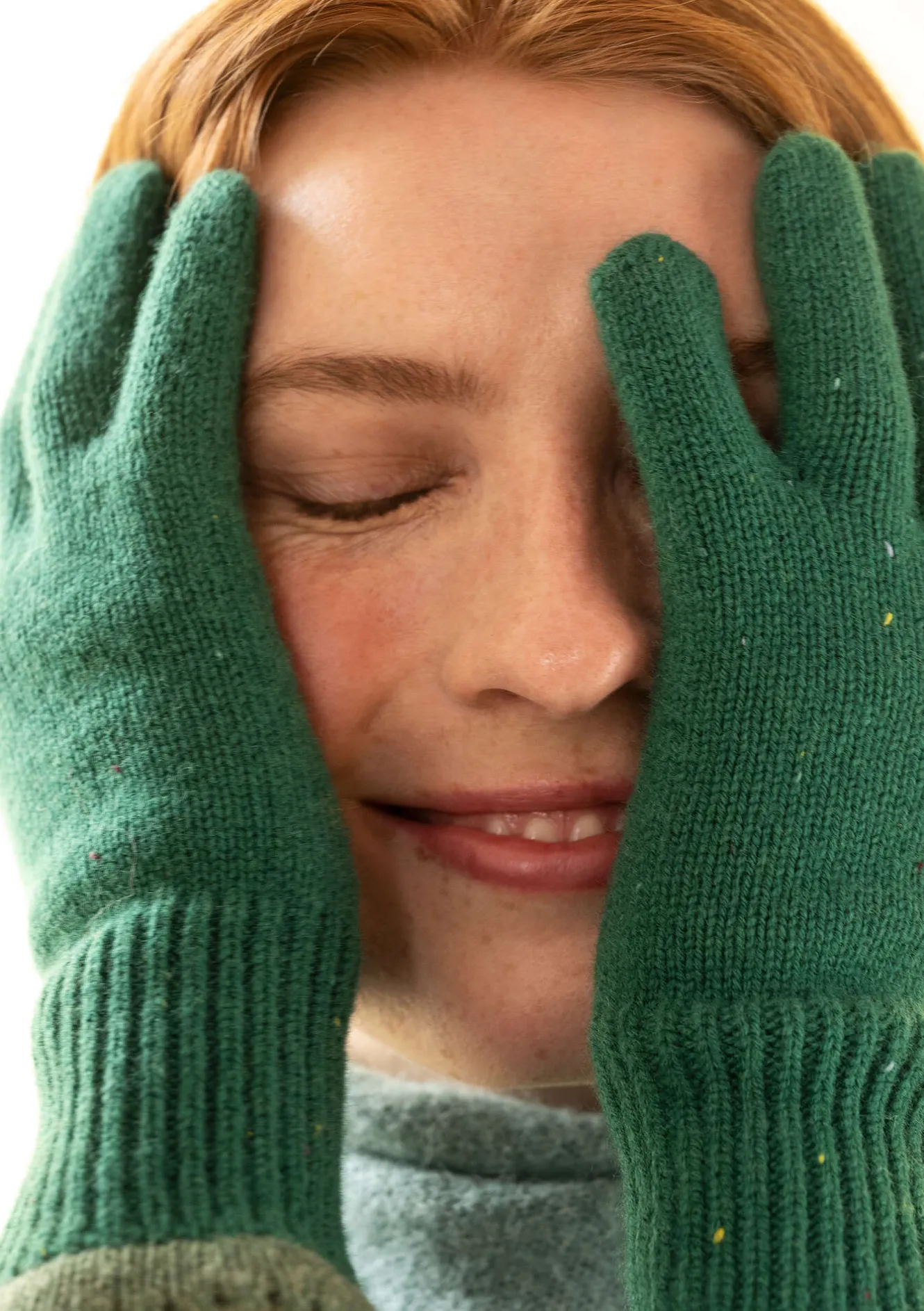 Gudrun Sjödén Fingerhandschuhe aus Lammwolle