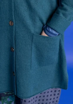 Gudrun Sjödén Gestrickter Blazer aus gefilzter Bio-Wolle