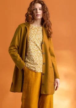Gudrun Sjödén Gestrickter Blazer aus gefilzter Bio-Wolle