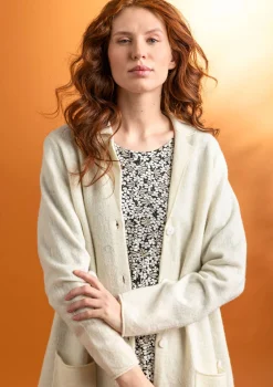 Gudrun Sjödén Gestrickter Blazer aus gefilzter Bio-Wolle