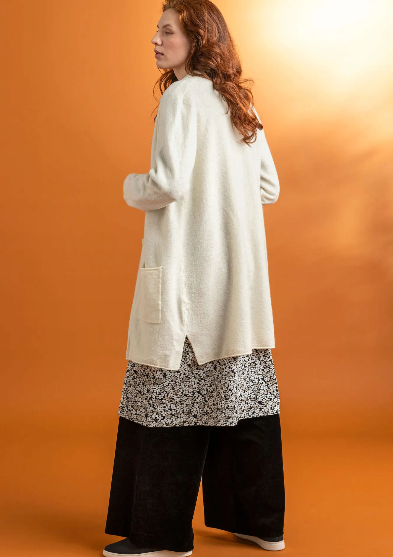 Gudrun Sjödén Gestrickter Blazer aus gefilzter Bio-Wolle