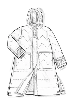 Gudrun Sjödén Gewebter Steppmantel „Svalbard“