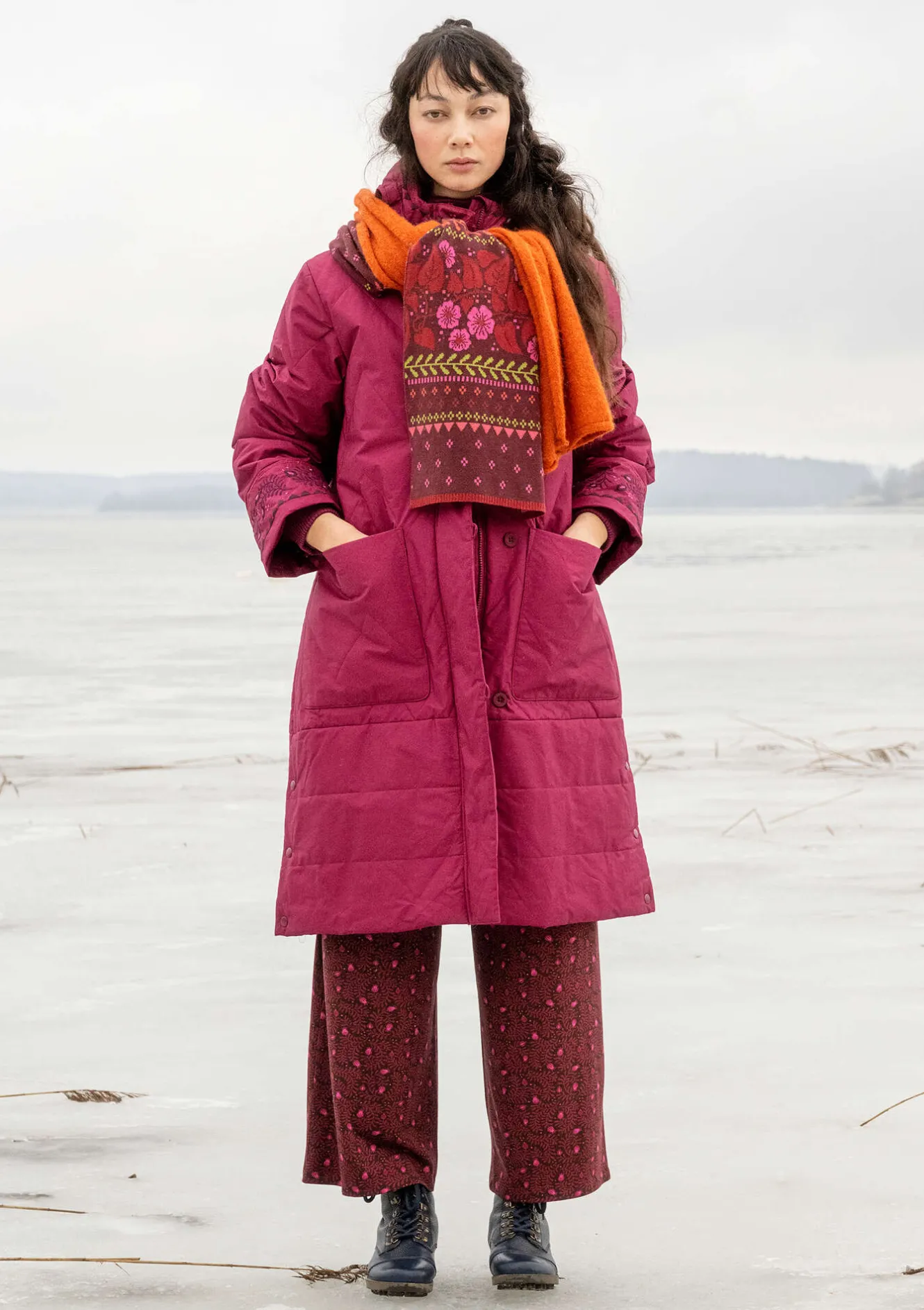 Gudrun Sjödén Gewebter Steppmantel „Svalbard“