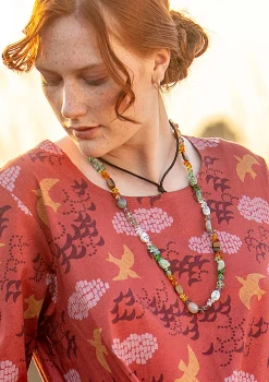 Gudrun Sjödén Halskette „Strandfynd“ aus Recycling-Glas/Recycling-Keramik