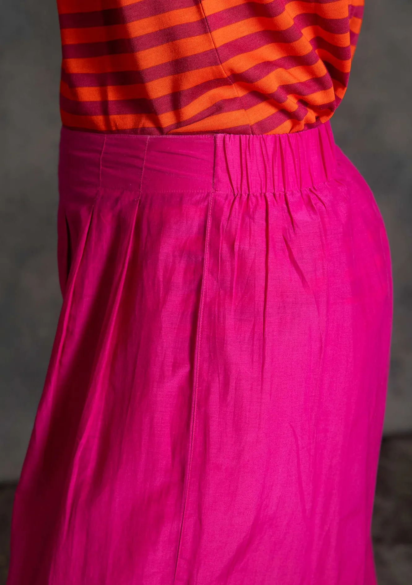 Gudrun Sjödén Hose aus Baumwolle/Seide