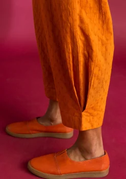 Gudrun Sjödén Hose aus Bio-Baumwolldobby