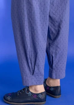 Gudrun Sjödén Hose aus Bio-Baumwolldobby