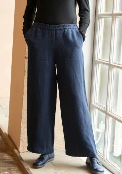Gudrun Sjödén Hose aus Leinengewebe