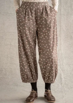 Gudrun Sjödén Hose „Mud“ aus Bio-Baumwollgewebe