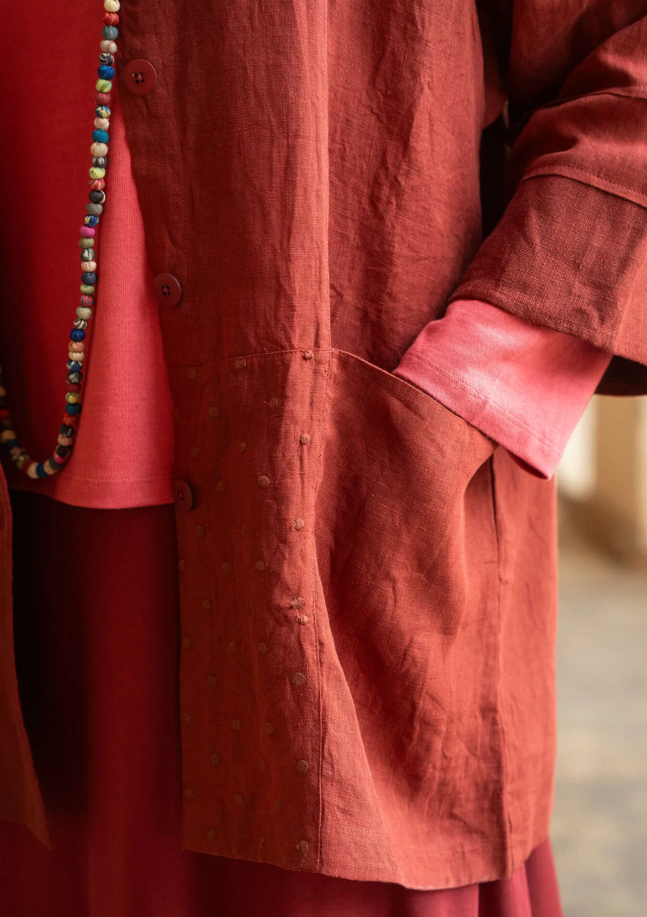 Gudrun Sjödén Jacke „Andante“ aus Leinen