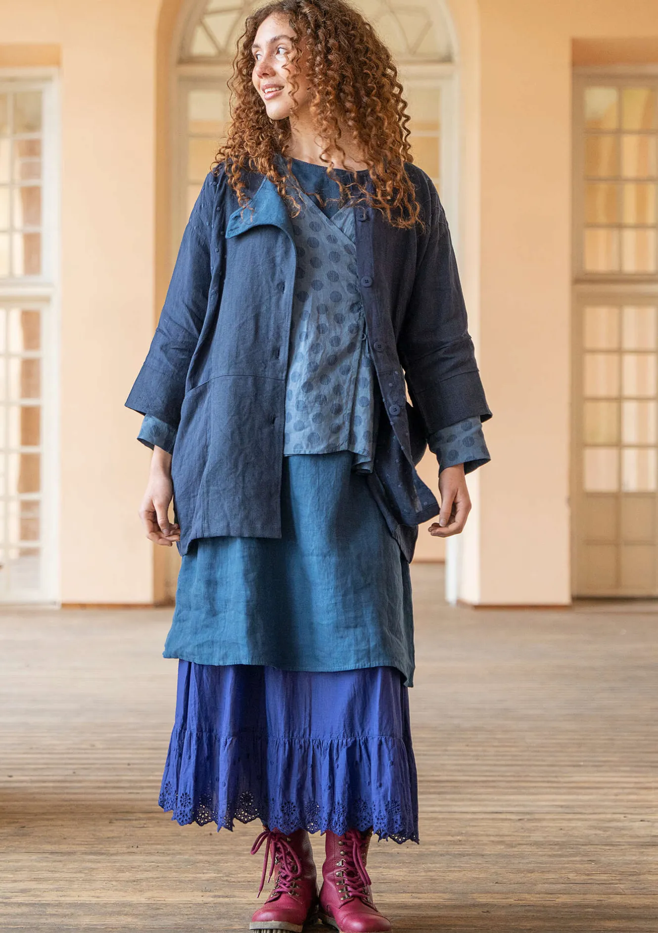 Gudrun Sjödén Jacke „Andante“ aus Leinen