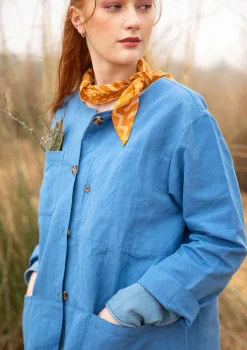 Gudrun Sjödén Jacke aus Leinen/Bio-Baumwolle