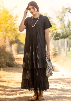 Gudrun Sjödén Jerseykleid aus Bio-Baumwolle