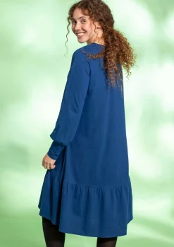 Gudrun Sjödén Jerseykleid aus Bio-Baumwolle/Leinen