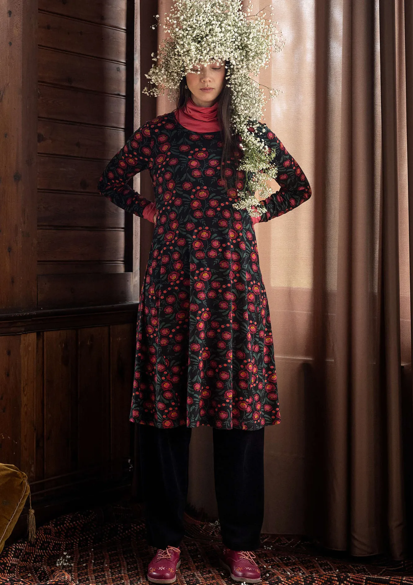Gudrun Sjödén Jerseykleid „Dagny“ aus Lyocell/Elasthan