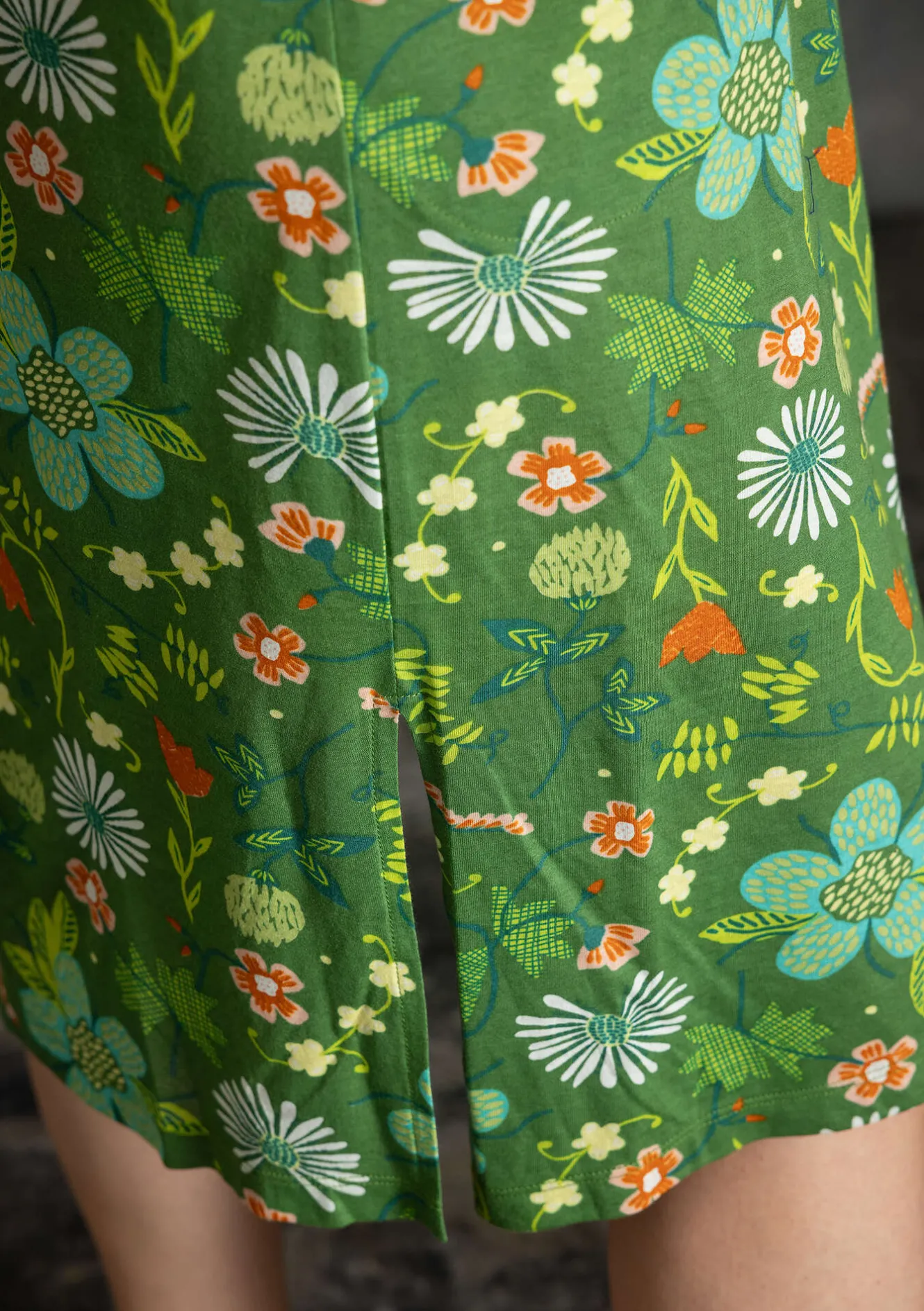 Gudrun Sjödén Jerseykleid „Midsommarsol“ aus Bio-Baumwolle