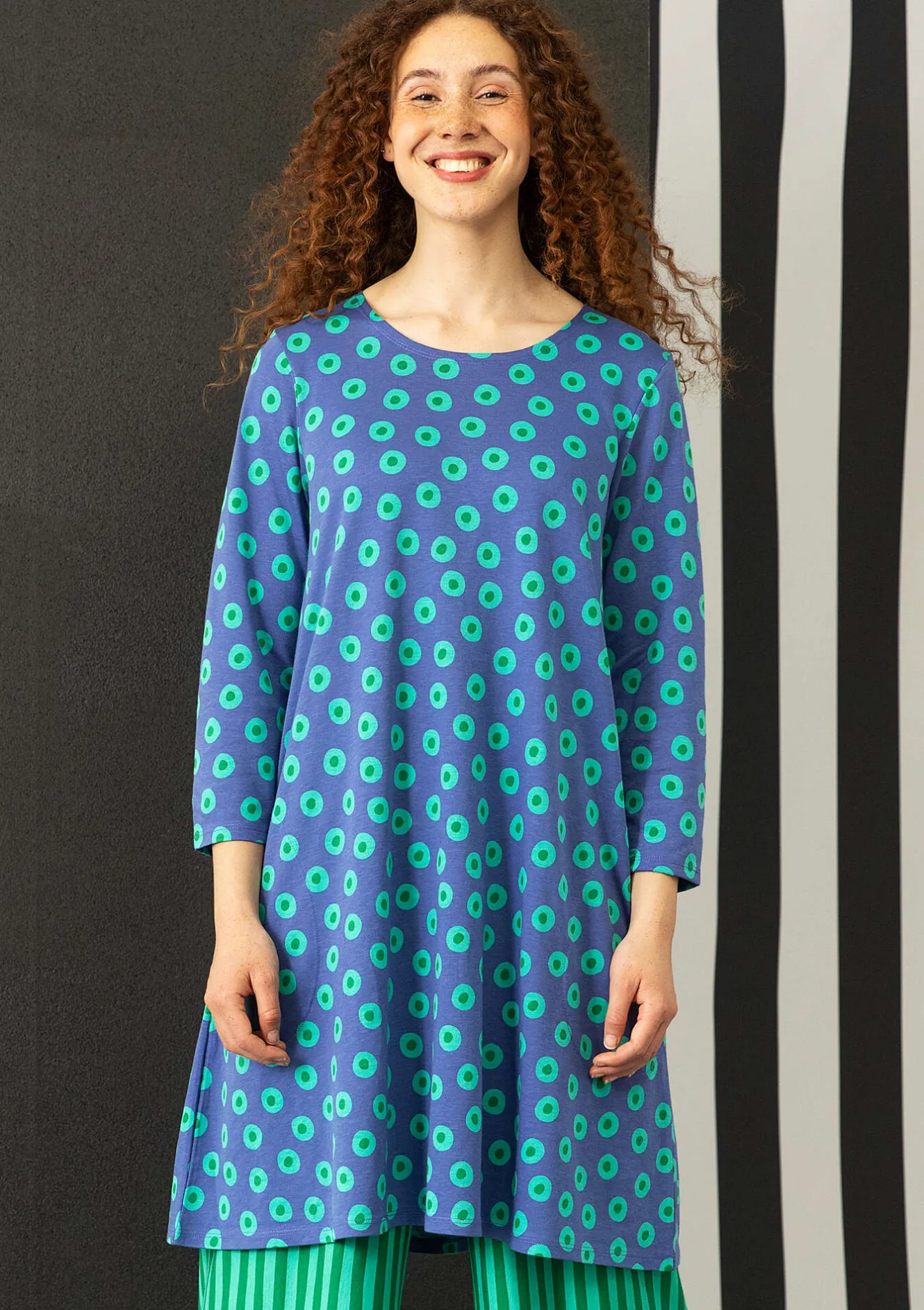 Gudrun Sjödén Jerseykleid „Nicole“ aus Bio-Baumwolle/Modal