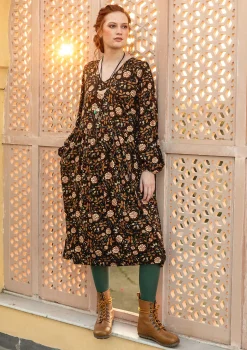 Gudrun Sjödén Jerseykleid „Nyponros“ aus Bio-Baumwolle/Modal