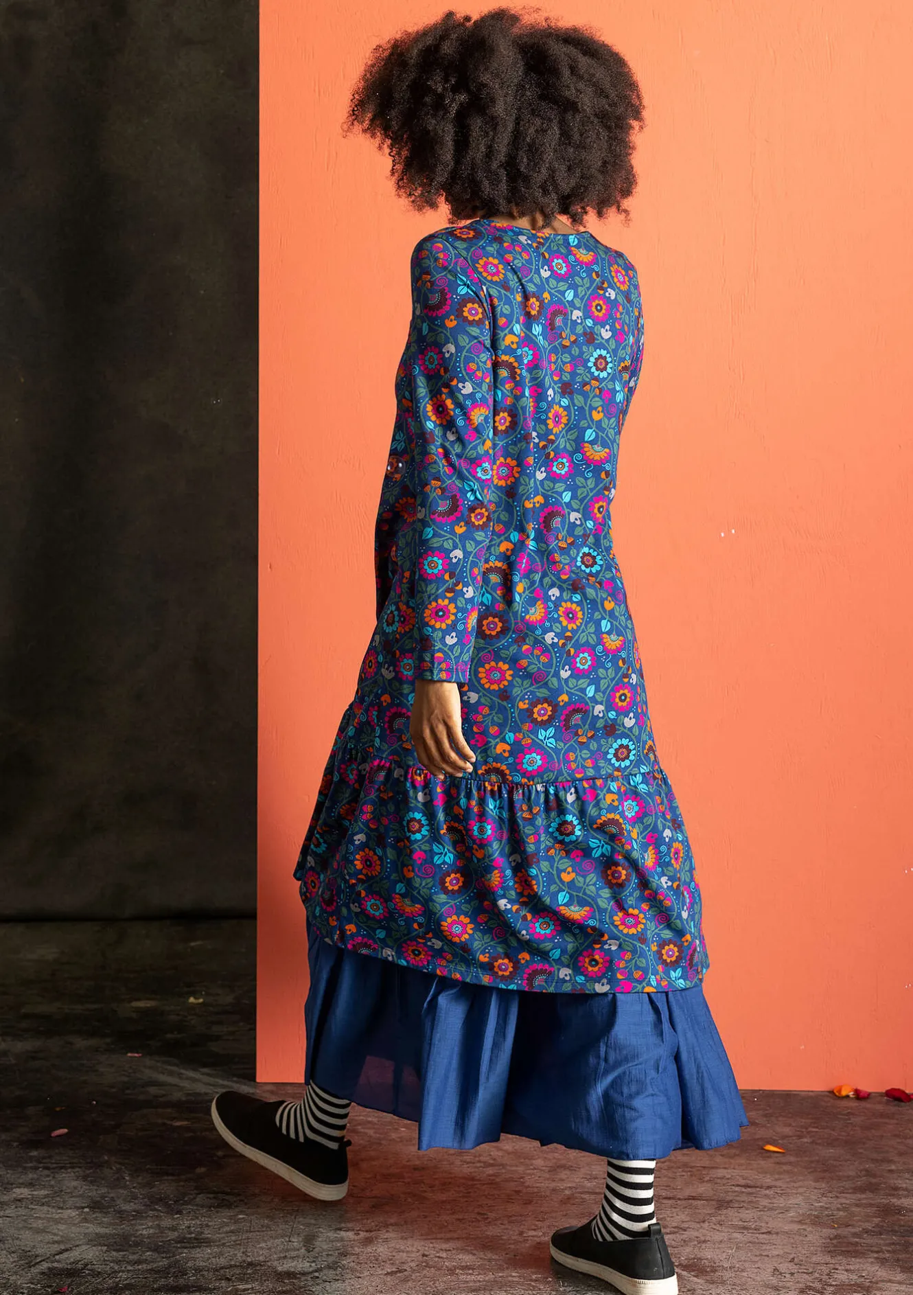 Gudrun Sjödén Jerseykleid „Rupangi“ aus Bio-Baumwolle