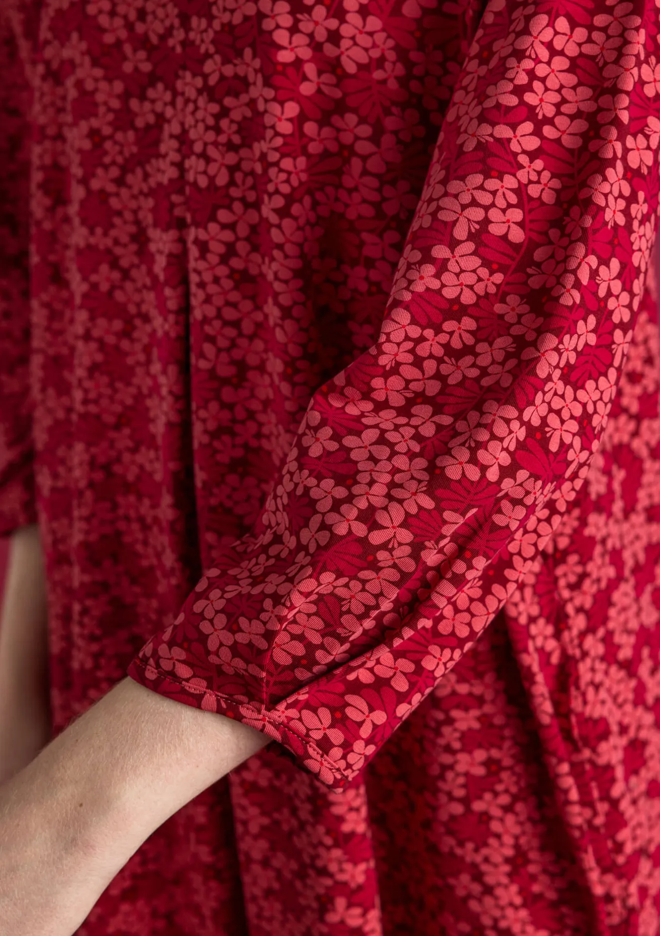 Gudrun Sjödén Jerseykleid „Ylva“ aus Bio-Baumwolle/Elasthan