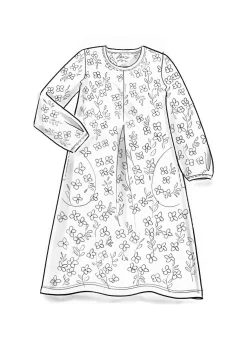 Gudrun Sjödén Jerseykleid „Ylva“ aus Bio-Baumwolle/Elasthan