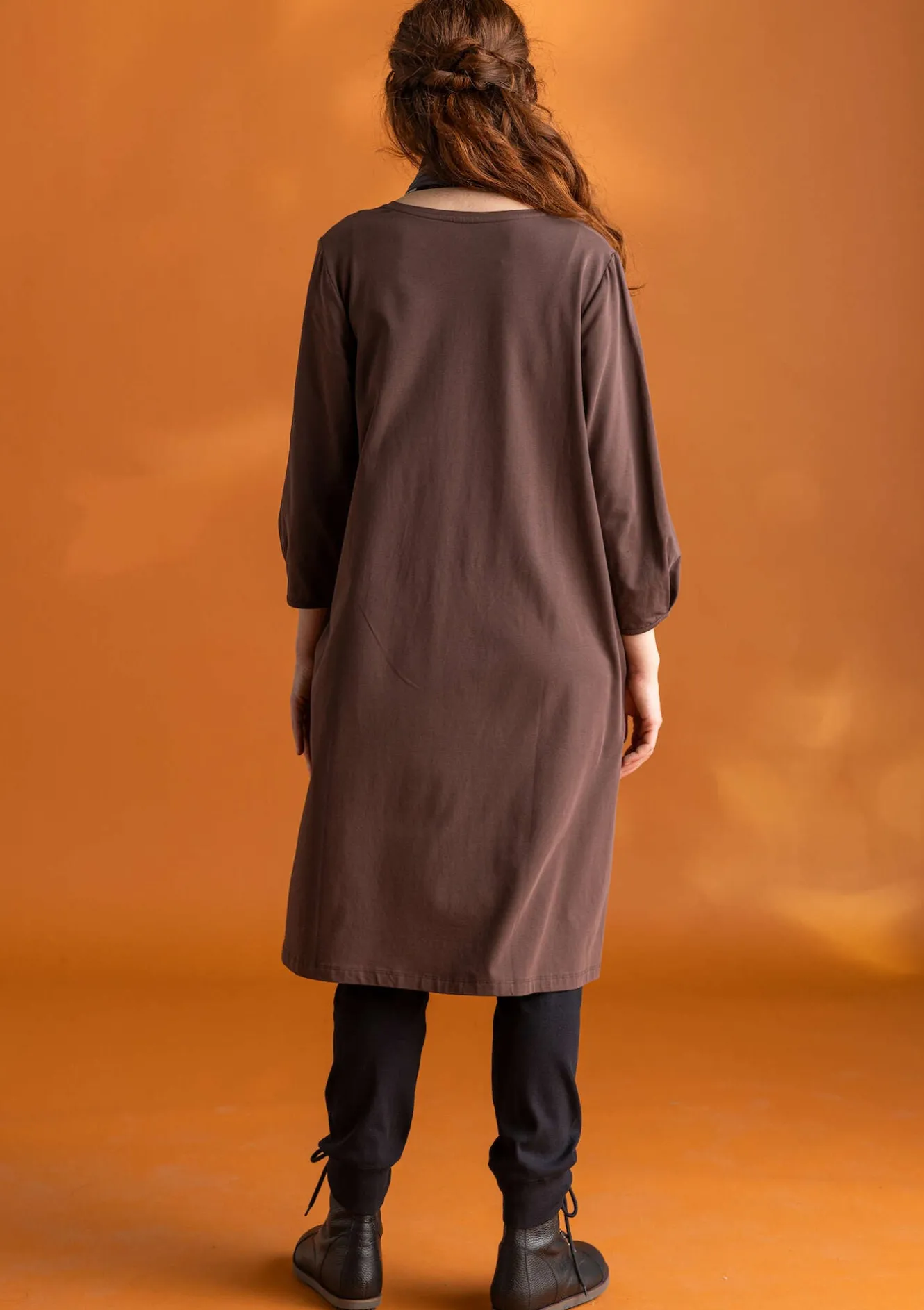 Gudrun Sjödén Jerseykleid „Ylva“ aus Bio-Baumwolle/Elasthan
