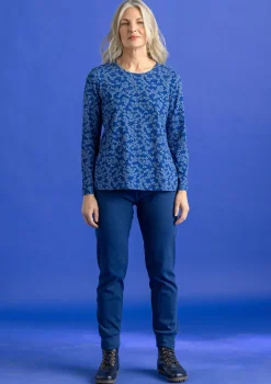 Gudrun Sjödén Jerseyleggings aus Bio-Baumwollripp