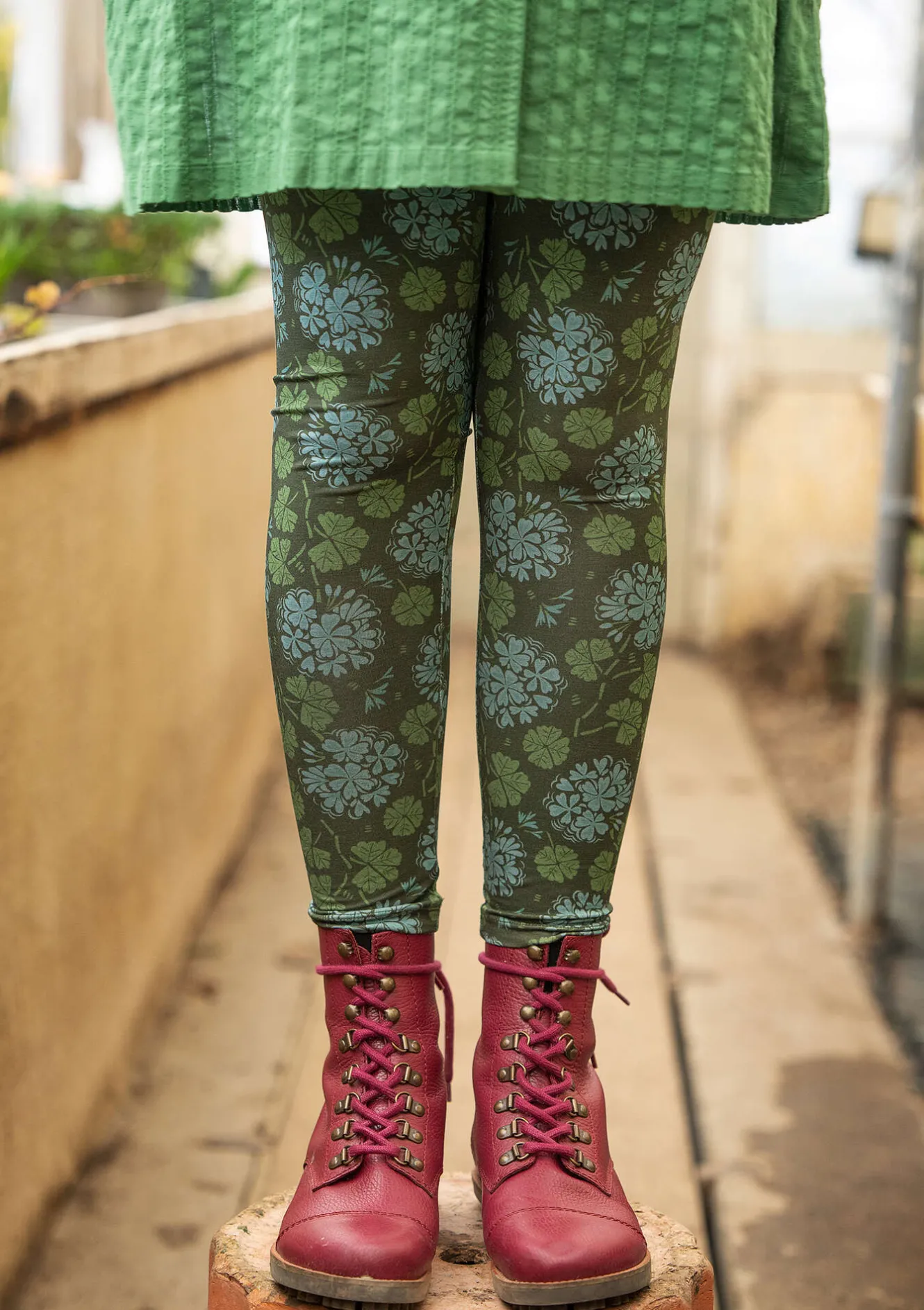 Gudrun Sjödén Jerseyleggings „Pelargon“ aus Lyocell/Elasthan