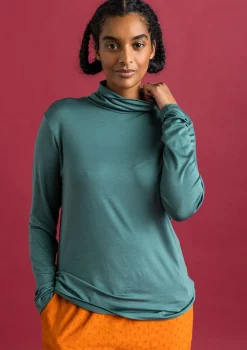 Gudrun Sjödén Jersey-Rollkragenshirt aus Lyocell/Elasthan