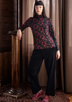 Gudrun Sjödén Jersey-Rollkragenshirt „Dagny“ aus Lyocell/Elasthan