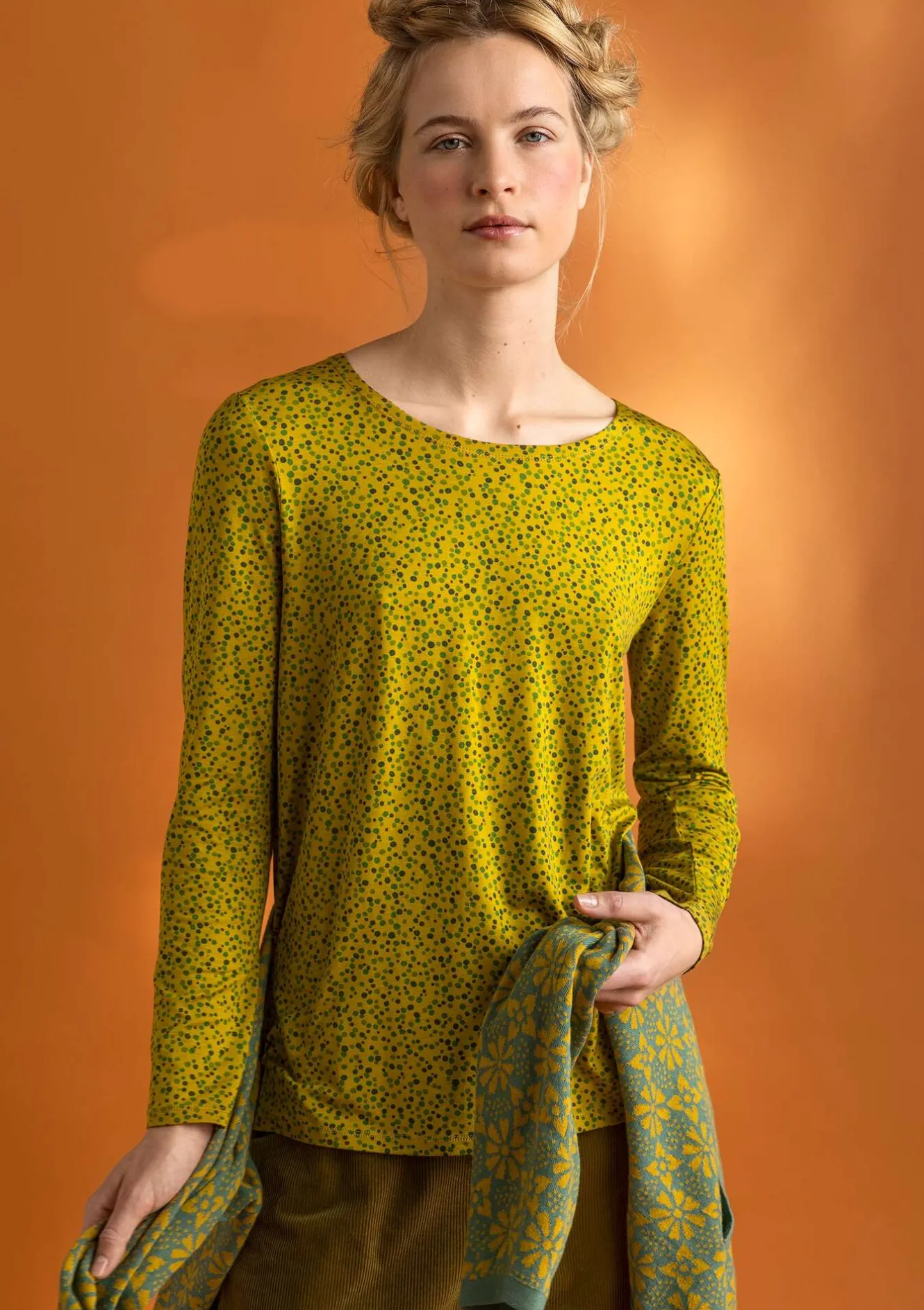 Gudrun Sjödén Jerseyshirt „Helga“ aus Lyocell/Elasthan