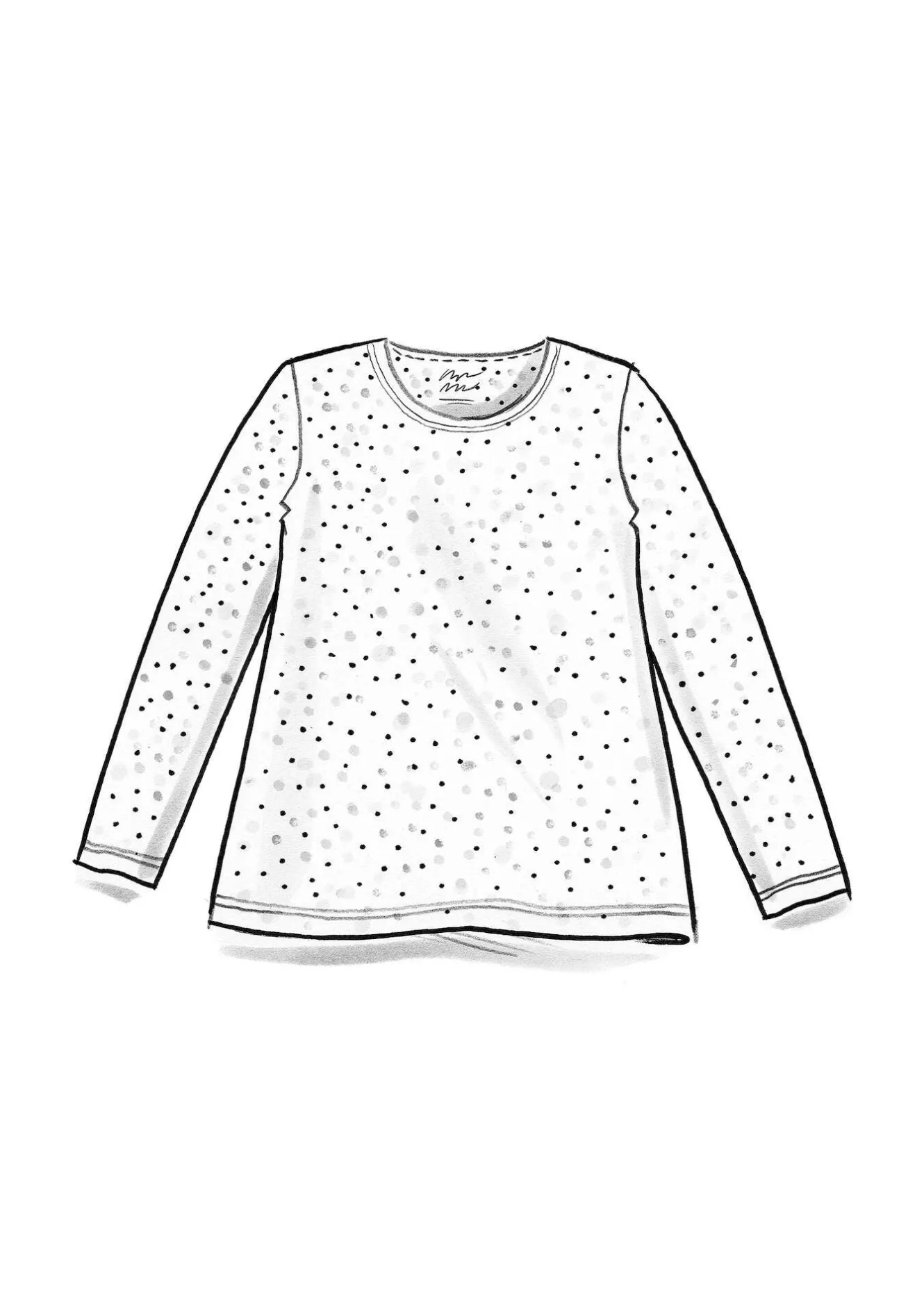 Gudrun Sjödén Jerseyshirt „Helga“ aus Lyocell/Elasthan