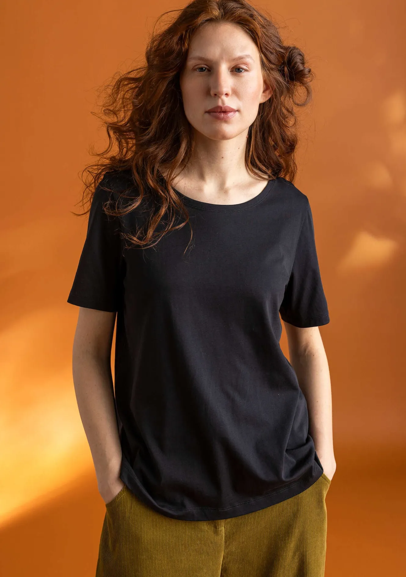 Gudrun Sjödén Jerseyshirt „Tyra“ aus Bio-Baumwolle/Modal