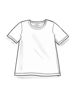 Gudrun Sjödén Jerseyshirt „Tyra“ aus Bio-Baumwolle/Modal
