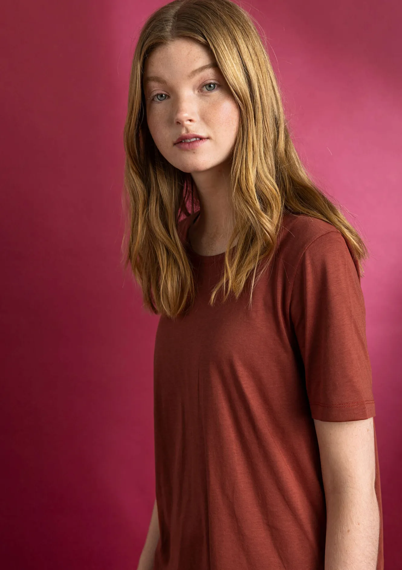 Gudrun Sjödén Jerseyshirt „Tyra“ aus Bio-Baumwolle/Modal