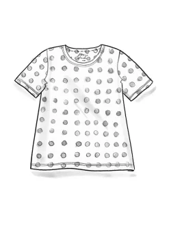 Gudrun Sjödén Jerseyshirt „Tyra“ aus Bio-Baumwolle/Modal