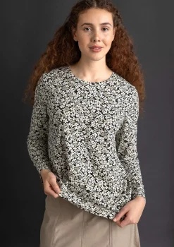 Gudrun Sjödén Jerseyshirt „Ylva“ aus Bio-Baumwolle/Elasthan