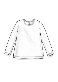 Gudrun Sjödén Jerseyshirt „Ylva“ aus Bio-Baumwolle/Elasthan