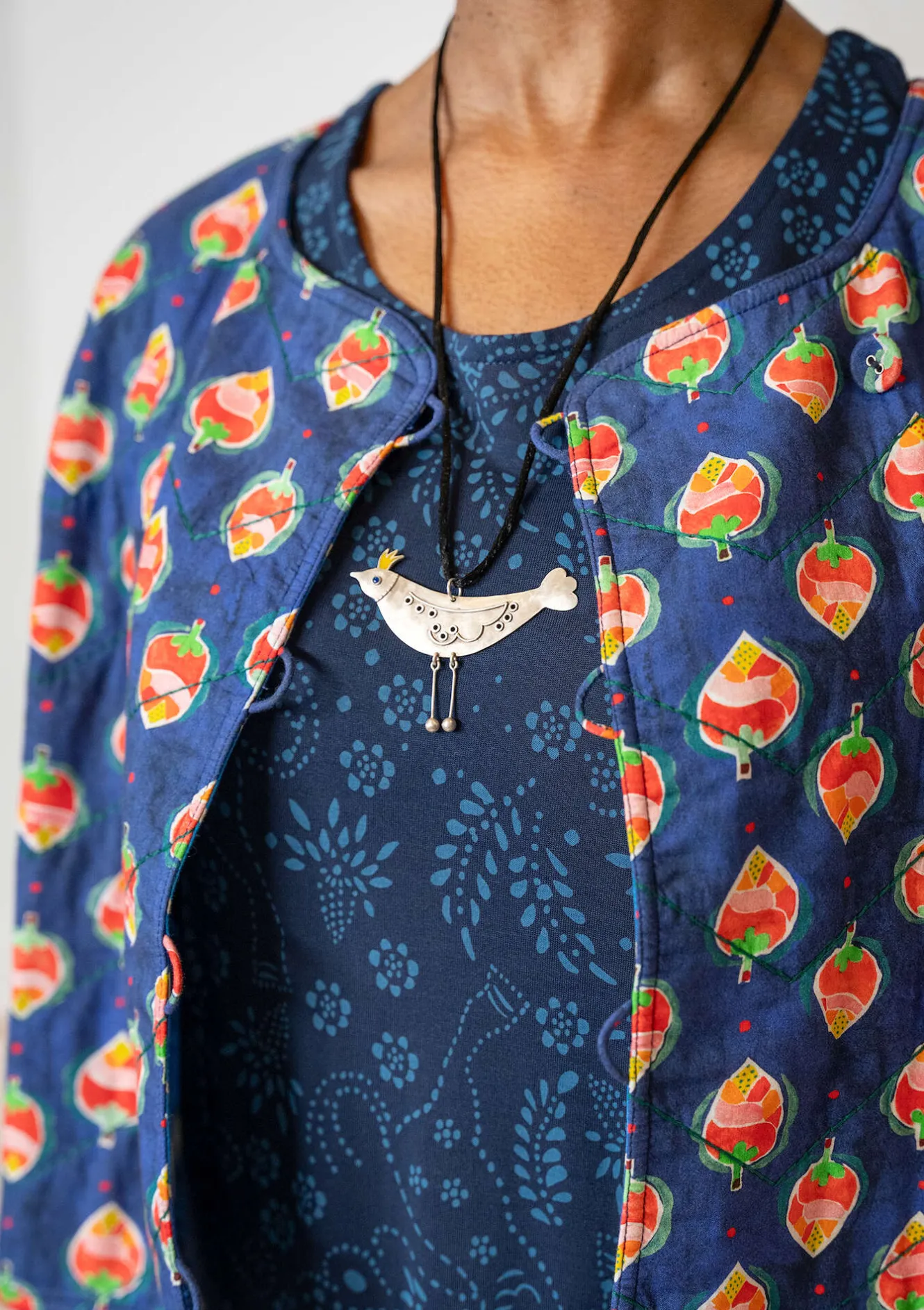 Gudrun Sjödén Kettenanhänger „Bird“ aus