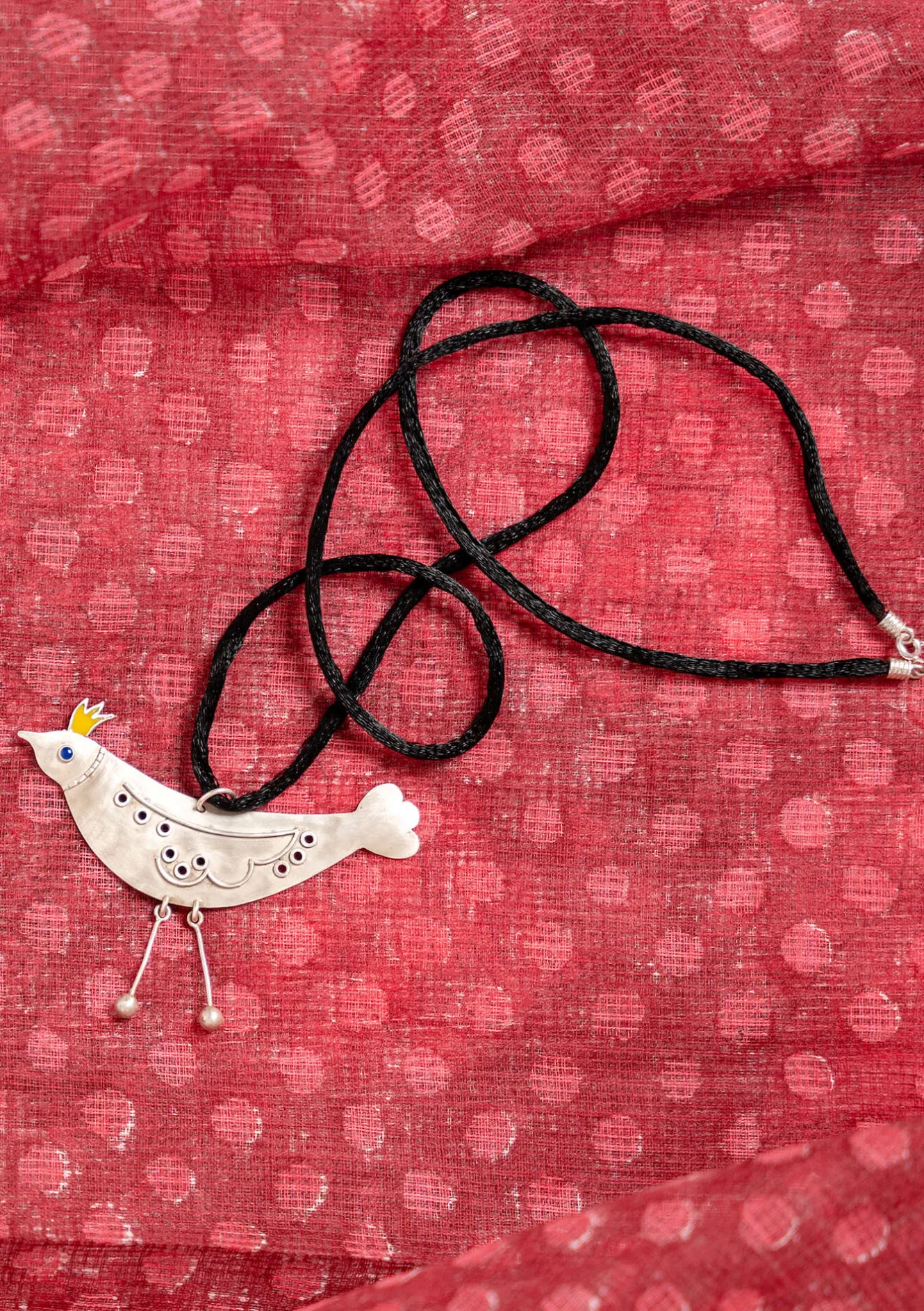 Gudrun Sjödén Kettenanhänger „Bird“ aus