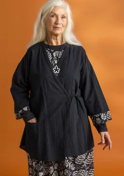 Gudrun Sjödén Kimono aus Bio-Baumwolldobby