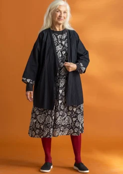 Gudrun Sjödén Kimono aus Bio-Baumwolldobby